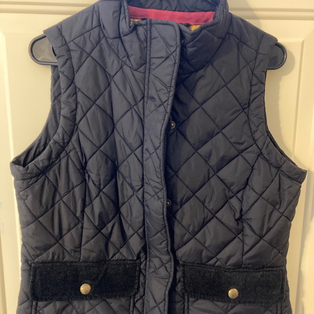 Joules Women’s Black Vest Size 10